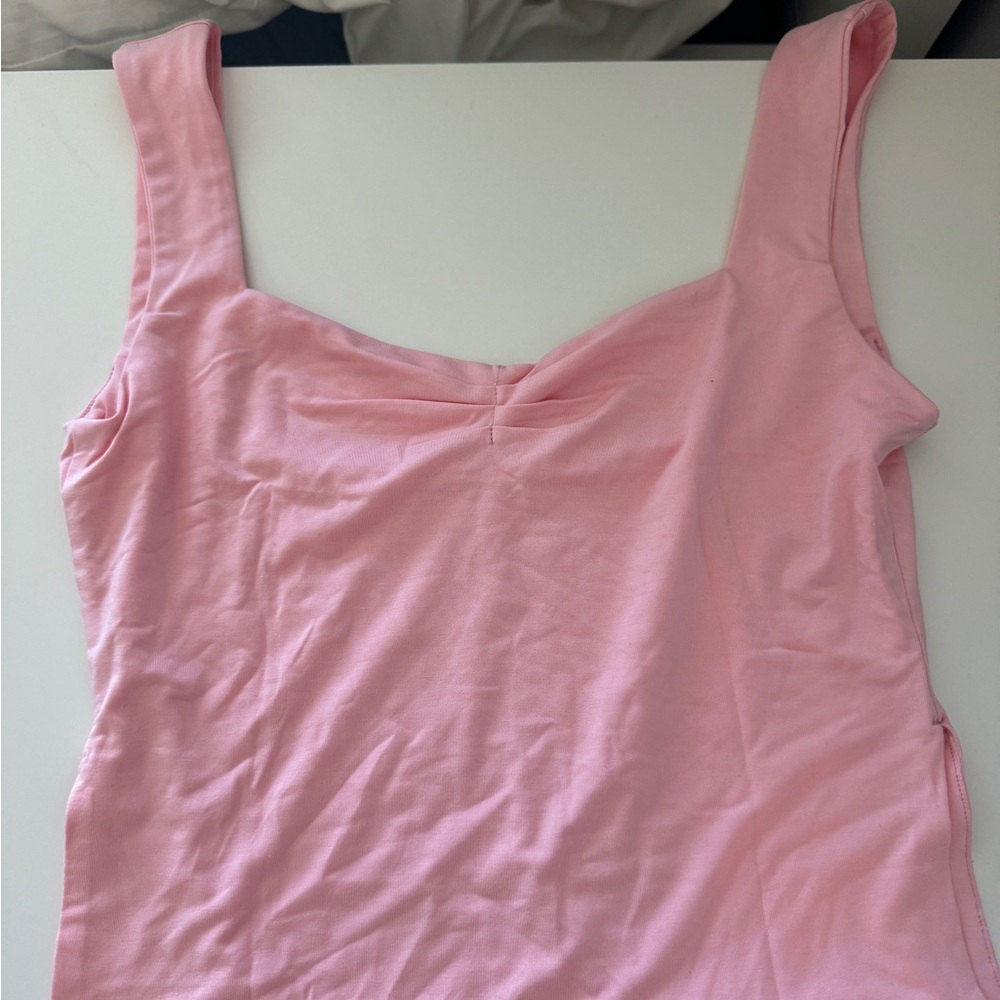 Pink Sleeveless Women's Top